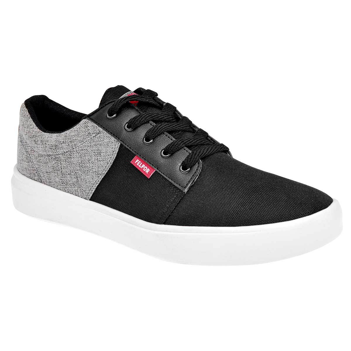 Foto 2 pulgar | Tenis Urbanos para Hombre Felpor Negros 108560-1