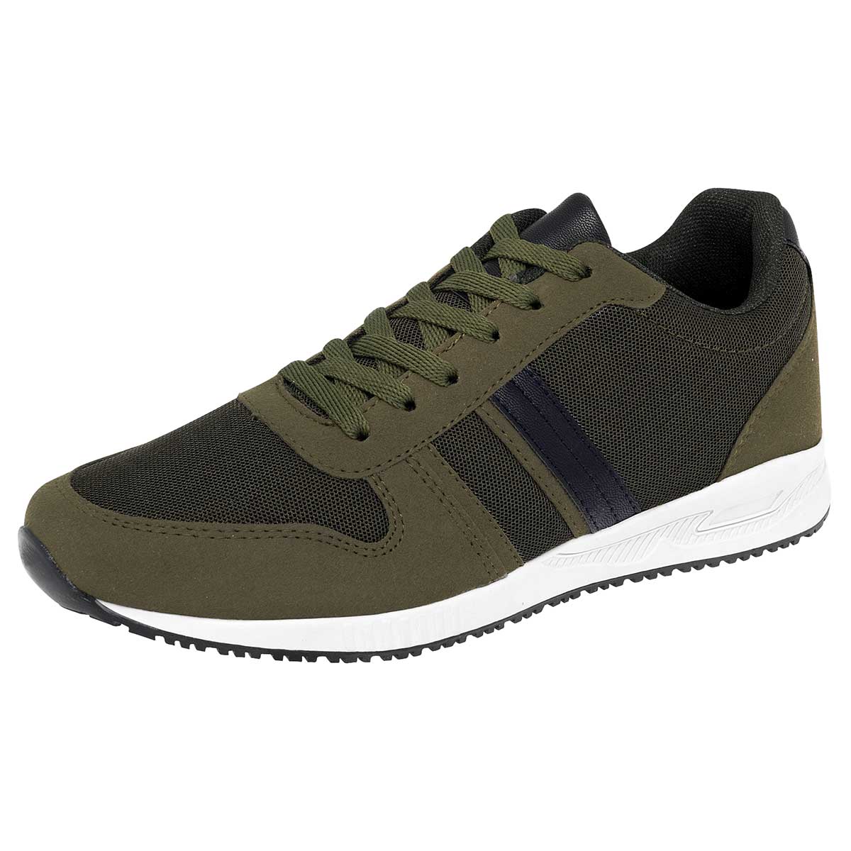 Foto 2 pulgar | Tenis Hs Casual Verdes para Hombre