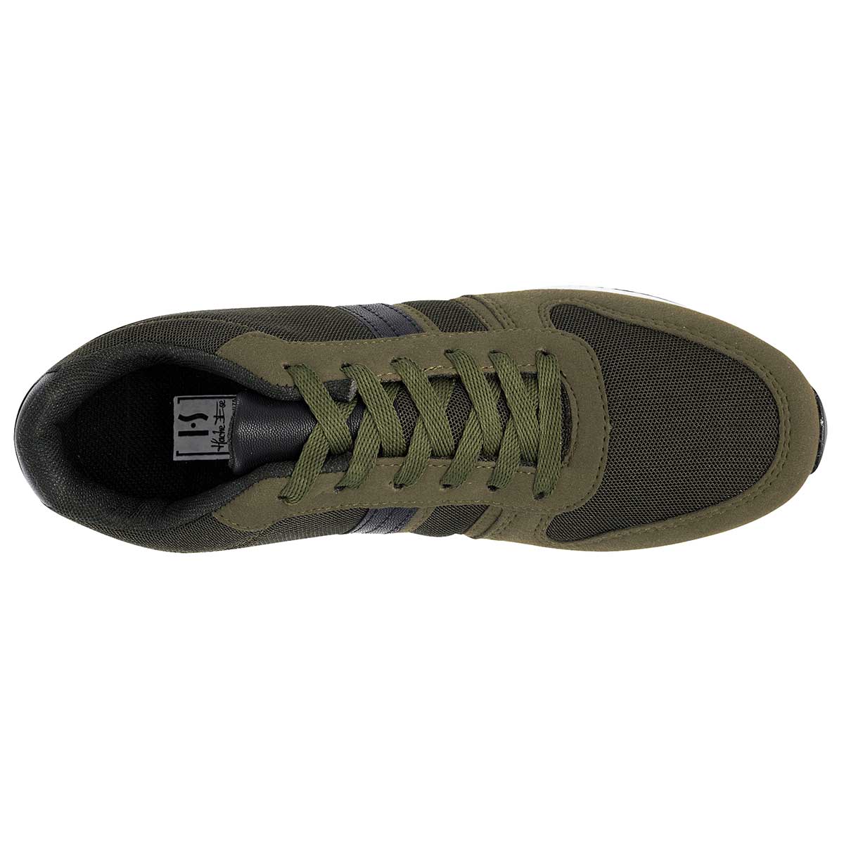 Foto 3 pulgar | Tenis Hs Casual Verdes para Hombre