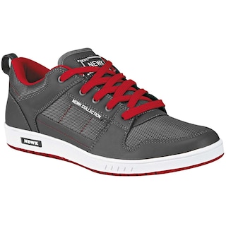 Foto 1 | Newk Tenis Urbano Para Hombre Gris Rojo, Código 48456-1
