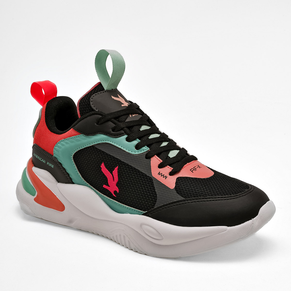 Foto 1 | Tenis Urbano American Fire Multicolor Código 121150-f  para Hombre