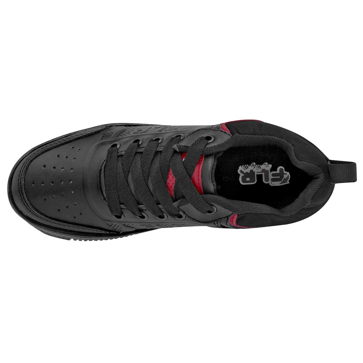 Foto 3 pulgar | Filq Air Tenis Urbano Para Hombre Negro Rojo, Código 97947-2