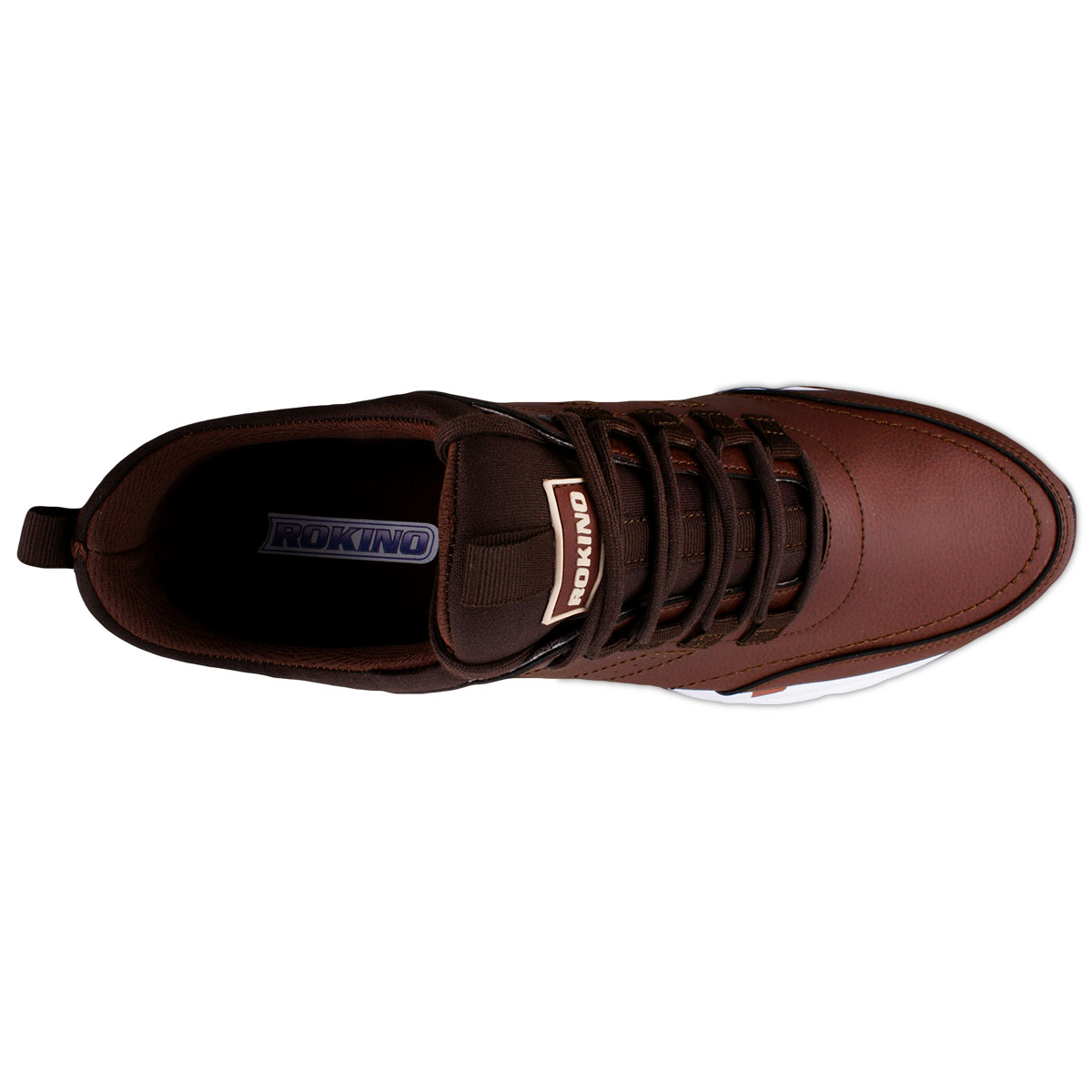 Foto 4 | Tenis para Hombre Rokino Casuales 3391 Cafés