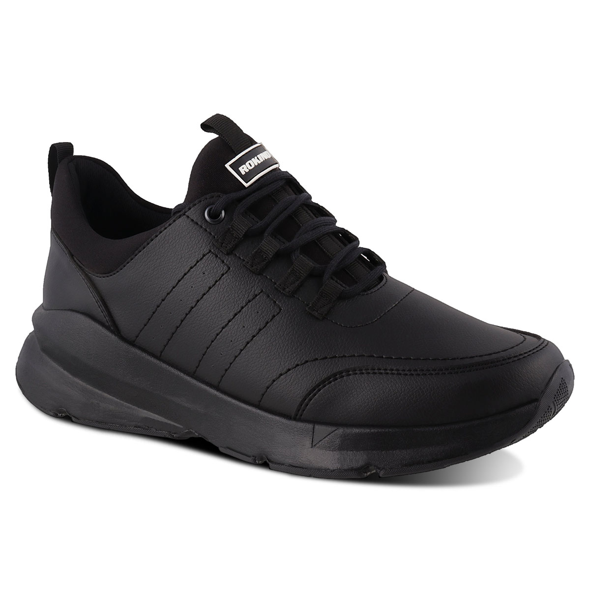 Foto 2 pulgar | Tenis Casual Rokino 3391 Color Negro Para Hombre