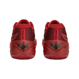 Foto 3 | Tenis Puma Mb.02 Lo Intense Red Rojos para Hombre
