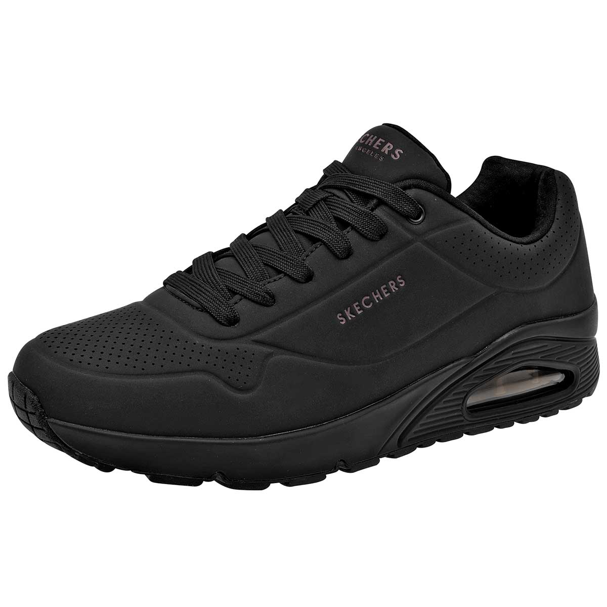 Tenis Skechers Deportivo Negro Código 108006-1 para Hombre