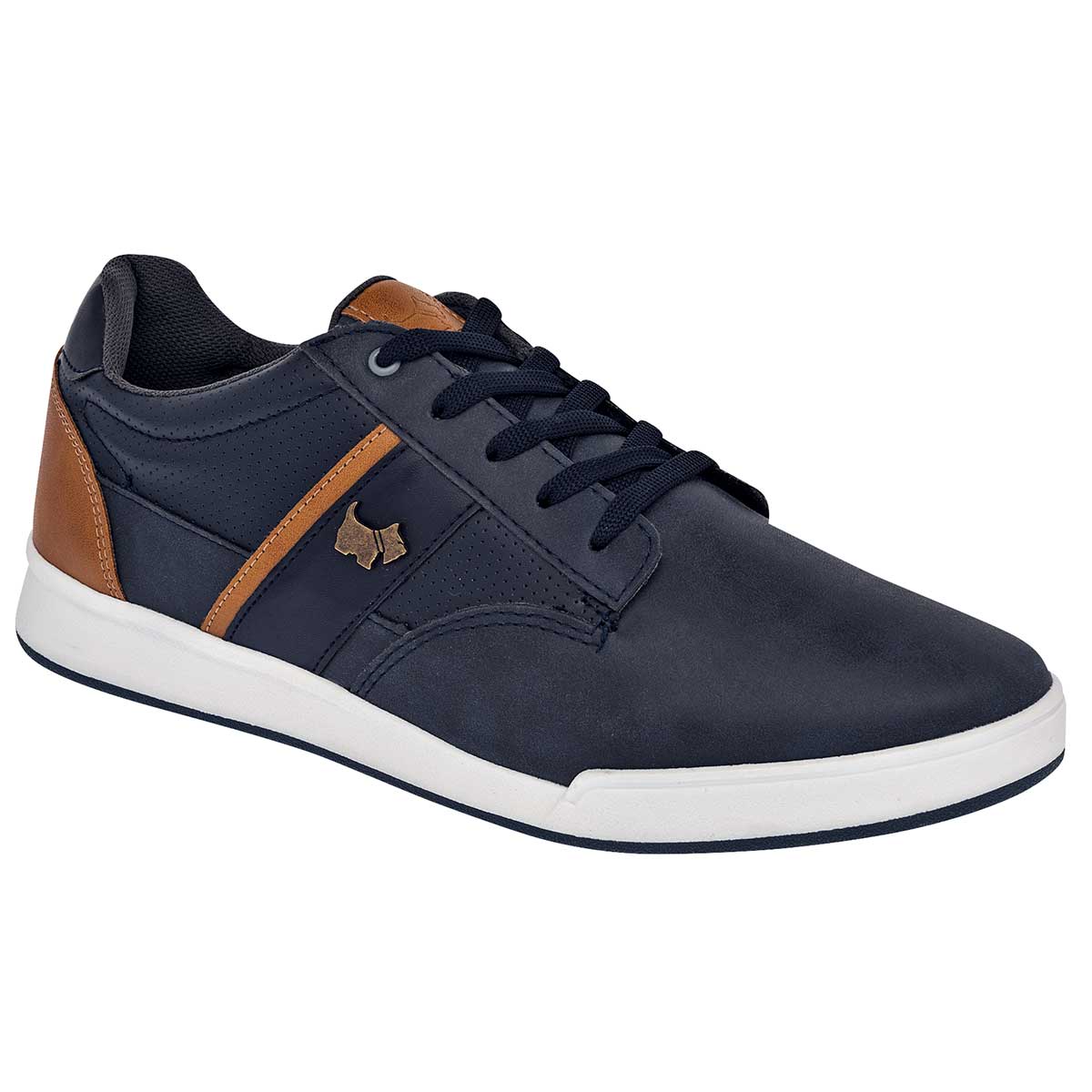 Foto 2 pulgar | Tenis Urbanos para Hombre Ferrioni Azules 98524-1