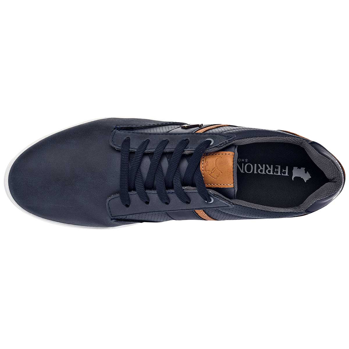 Foto 3 pulgar | Tenis Urbanos para Hombre Ferrioni Azules 98524-1