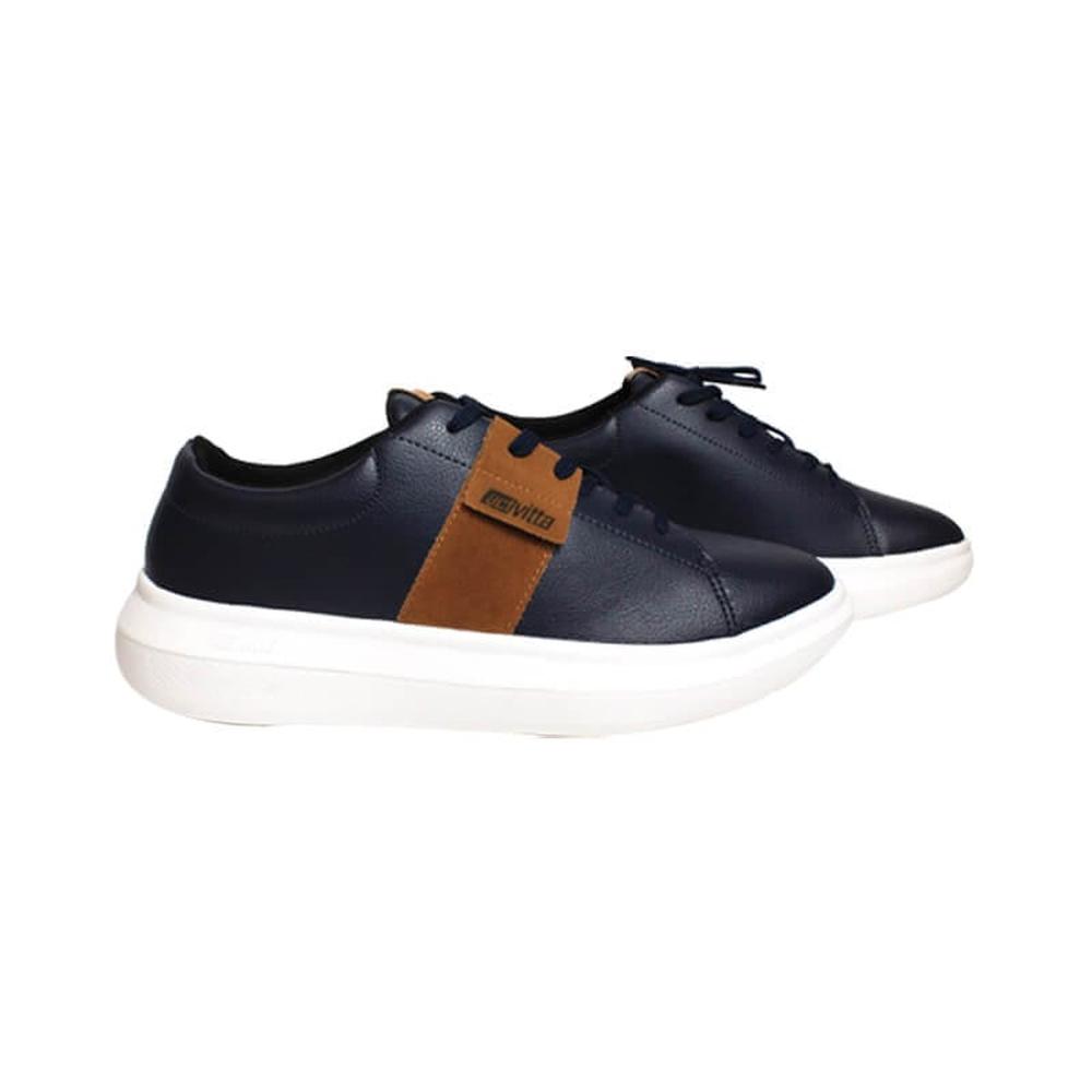 Foto 4 pulgar | Tenis para Hombre Actvitta Alberto Casuales Azul Marino