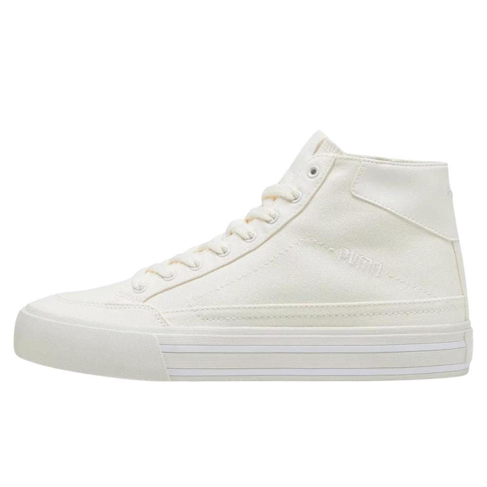 Tenis Puma Court Classic Vulc Mid Blancos Unisex $1,299