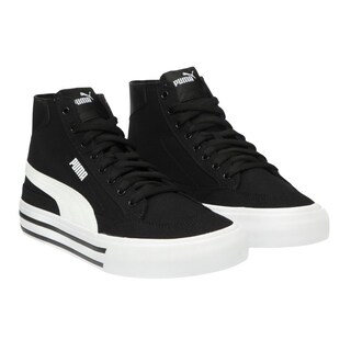 Foto 3 | Tenis Unisex Puma Court Classic Vulc Mid Negros