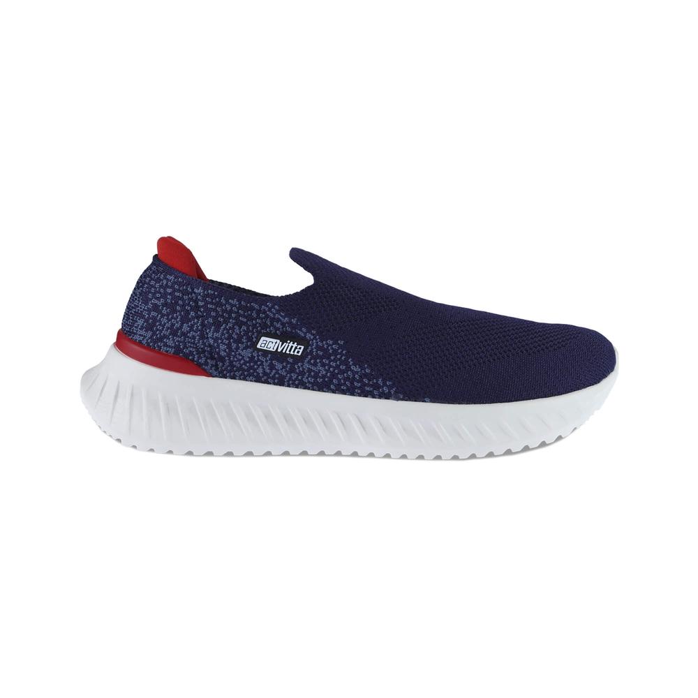 Foto 3 pulgar | Tenis Para Hombre Actvitta Amos Knit Azul Marino