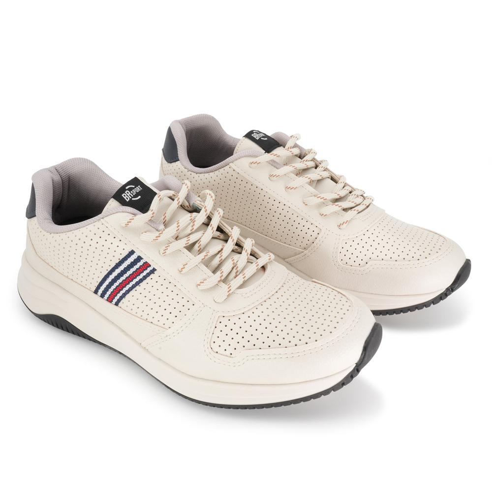 Foto 6 pulgar | Tenis Para Hombre Br-sport Conrad Jean Blanco