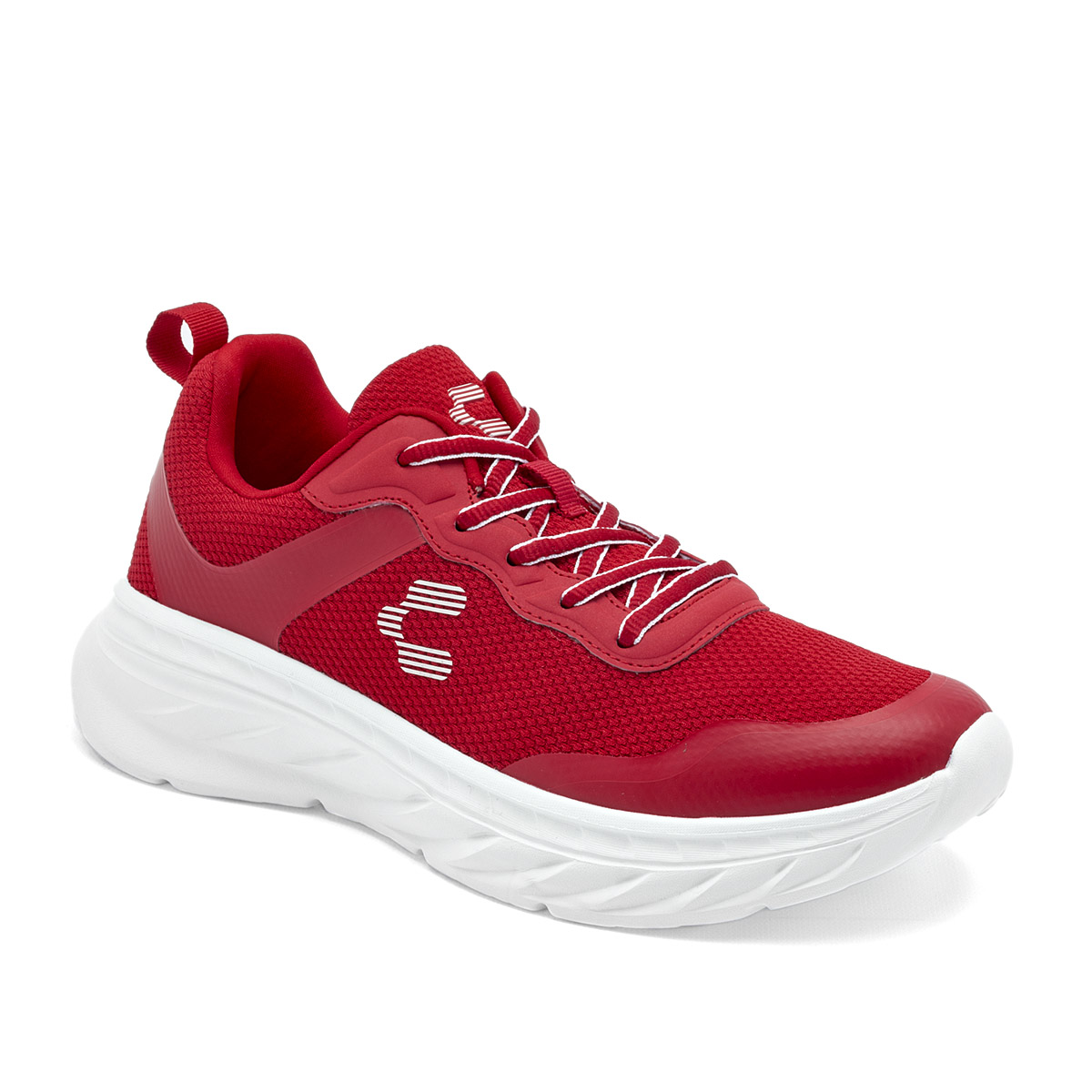 Tenis Charly Deportivo Rojo Código 120472-2 Para Hombre