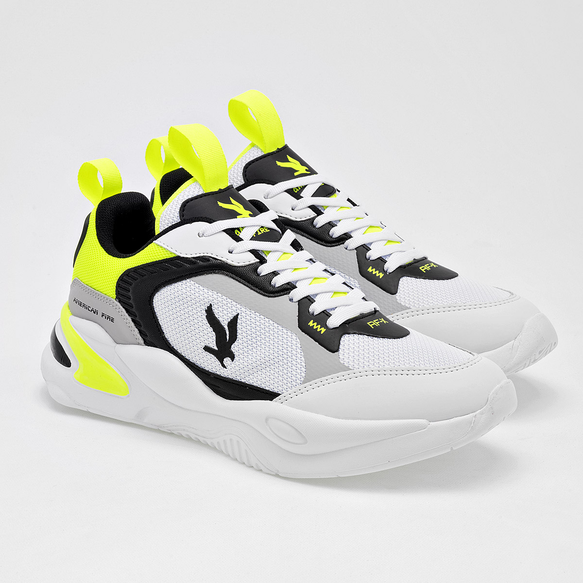 Foto 3 pulgar | Tenis American Fire Blancos para Hombre