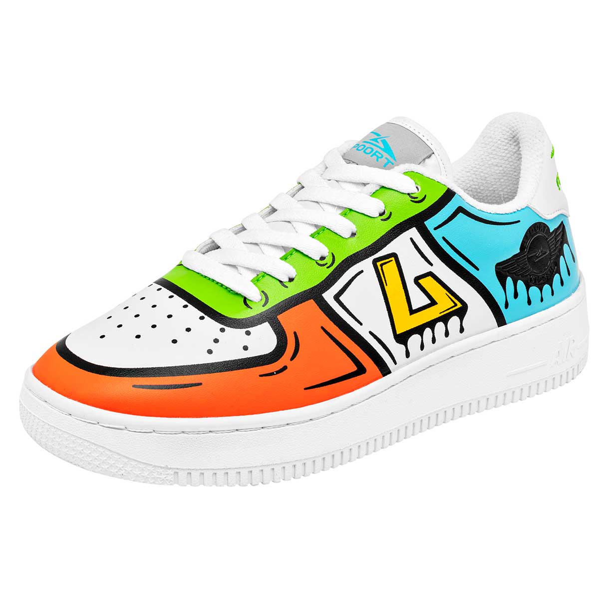 Tenis Urbanos Apoort 113538-2 Multicolor para Hombre