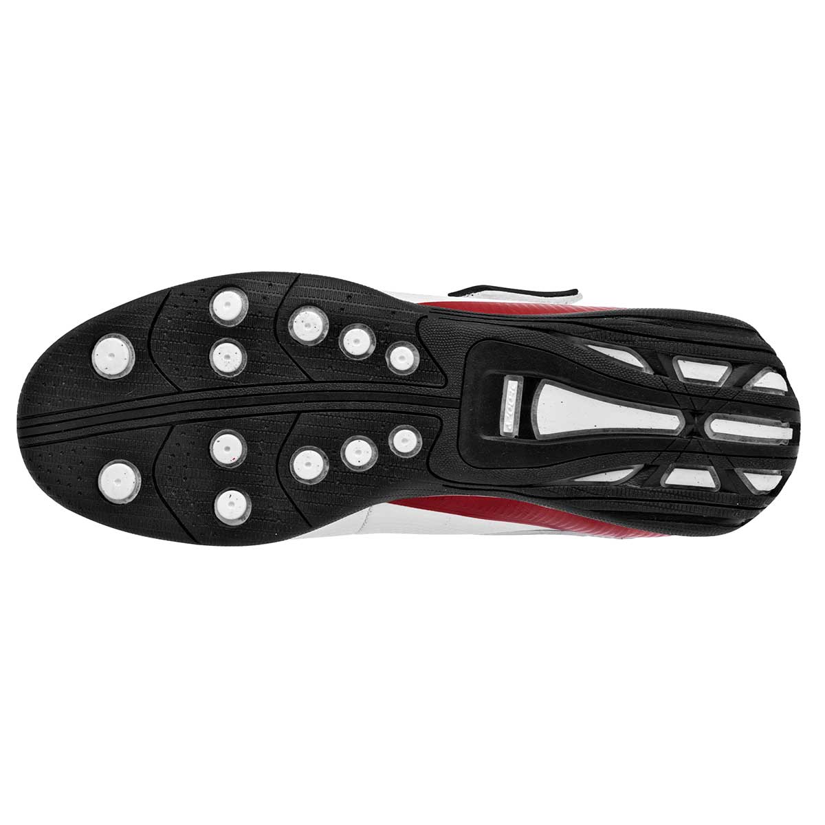 Foto 4 pulgar | Tenis Urbanos Apoort Blanco Rojo y Negros para Hombre
