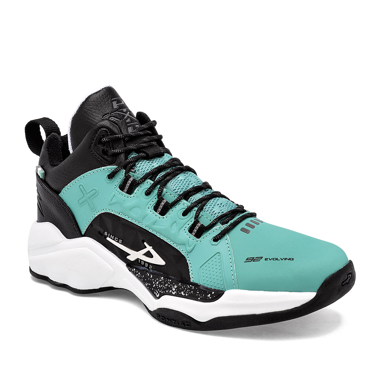 Foto 2 pulgar | Tenis Deportivos para Hombre Pontiac Verdes con Negro