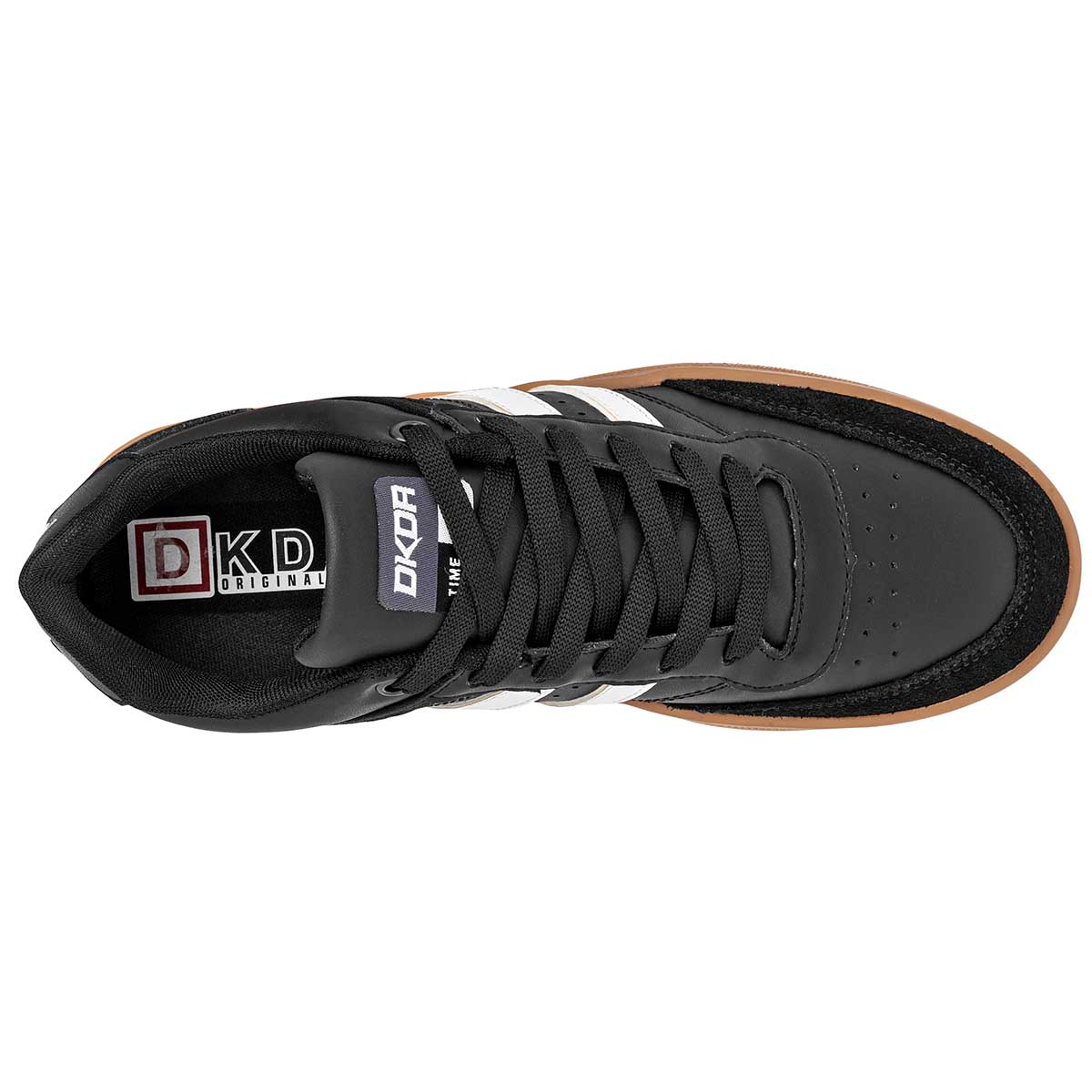 Foto 3 pulgar | Tenis Urbano Jhos DKDA Negro con Blanco para Hombre
