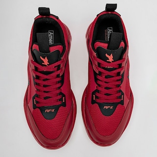 Foto 3 | Tenis Urbanos American Fire 124705-f Rojos para Hombre