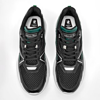 Foto 3 | Tenis Deportivos American Polo 124724-f Negros para Hombre
