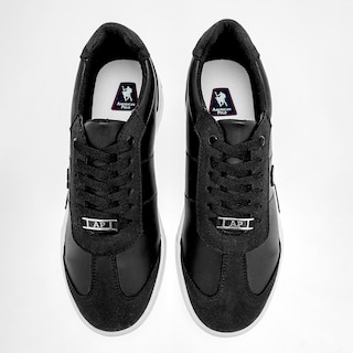 Foto 3 | Tenis Urbano American Polo Negro Código 124715-f Para Hombre