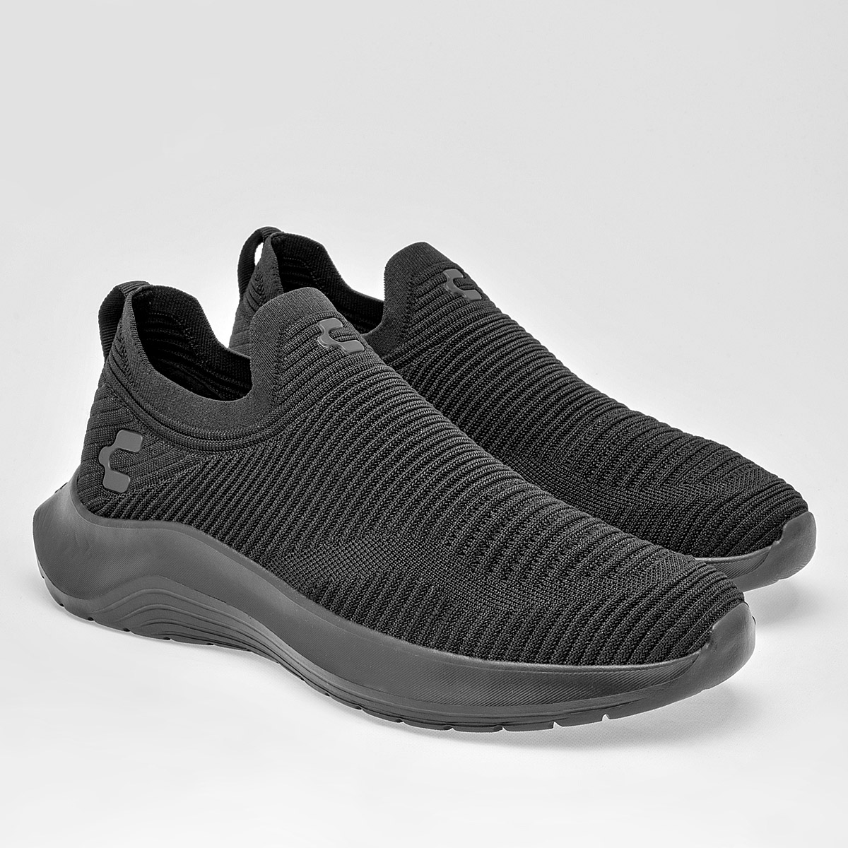 Foto 2 | Tenis Casuales Charly Negros para Hombre