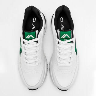 Foto 3 | Tenis Urbanos Clasben Blancos con Verde y Negro para Hombre
