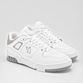 Foto 2 | Tenis Urbanos American Fire Blanco con Gris para Hombre