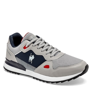 Foto 1 | Tenis Urbanos American Polo 124720-f Grises para Hombre