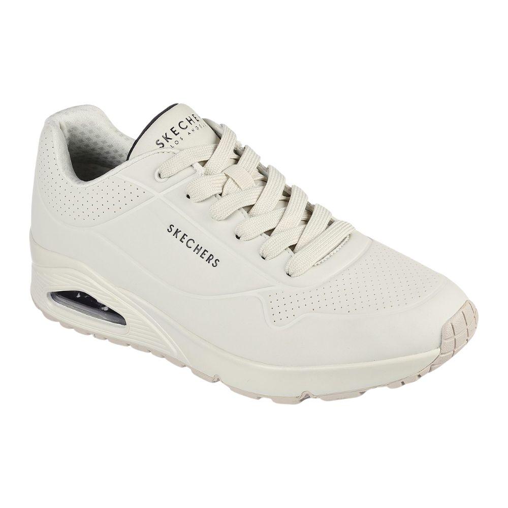 Foto 3 pulgar | Tenis Skechers Uno Stand On Air Beige Casuales para Hombre