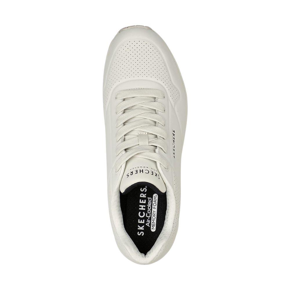 Foto 4 | Tenis Skechers Uno Stand On Air Beige Casuales para Hombre