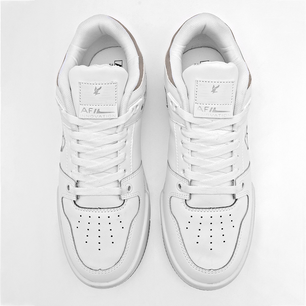 Foto 3 | Tenis Urbanos American Fire Blanco con Gris para Hombre