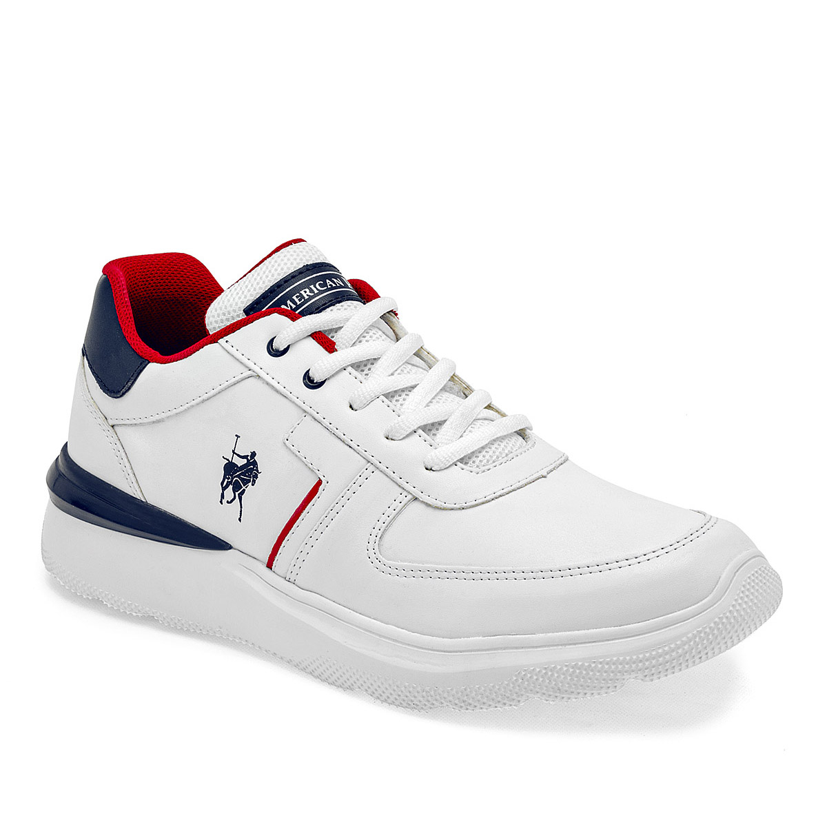 Foto 2 pulgar | Tenis American Polo Blancos para Hombre
