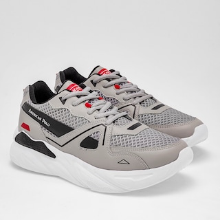 Foto 2 | Tenis Deportivos American Polo Grises para Hombre