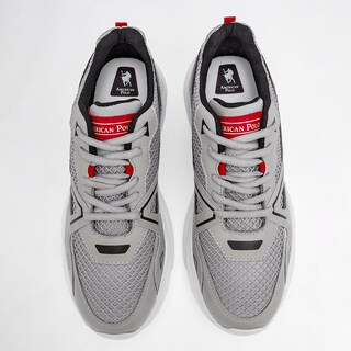 Foto 3 | Tenis Deportivos American Polo Grises para Hombre