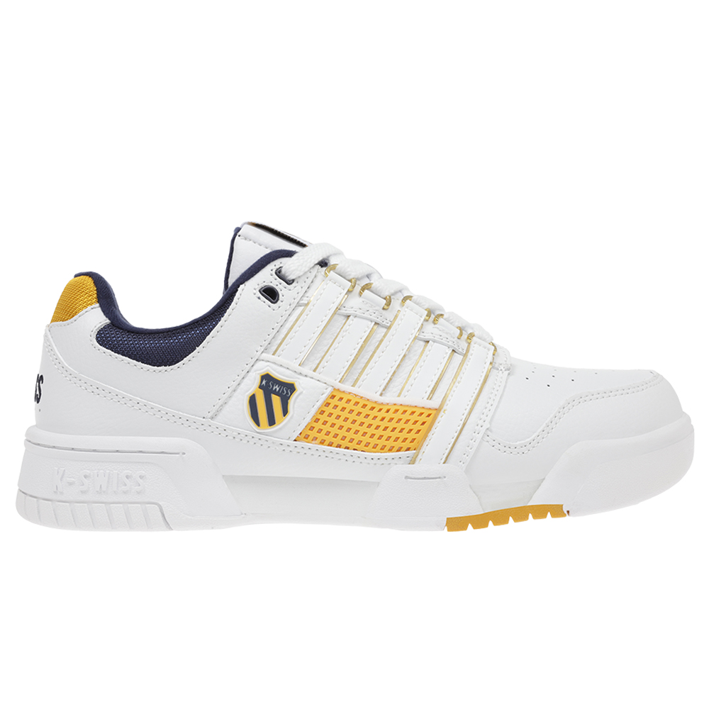 Foto 3 pulgar | Tenis K-swiss G-staad Gold Para Hombre Color Blanco / Amarillo