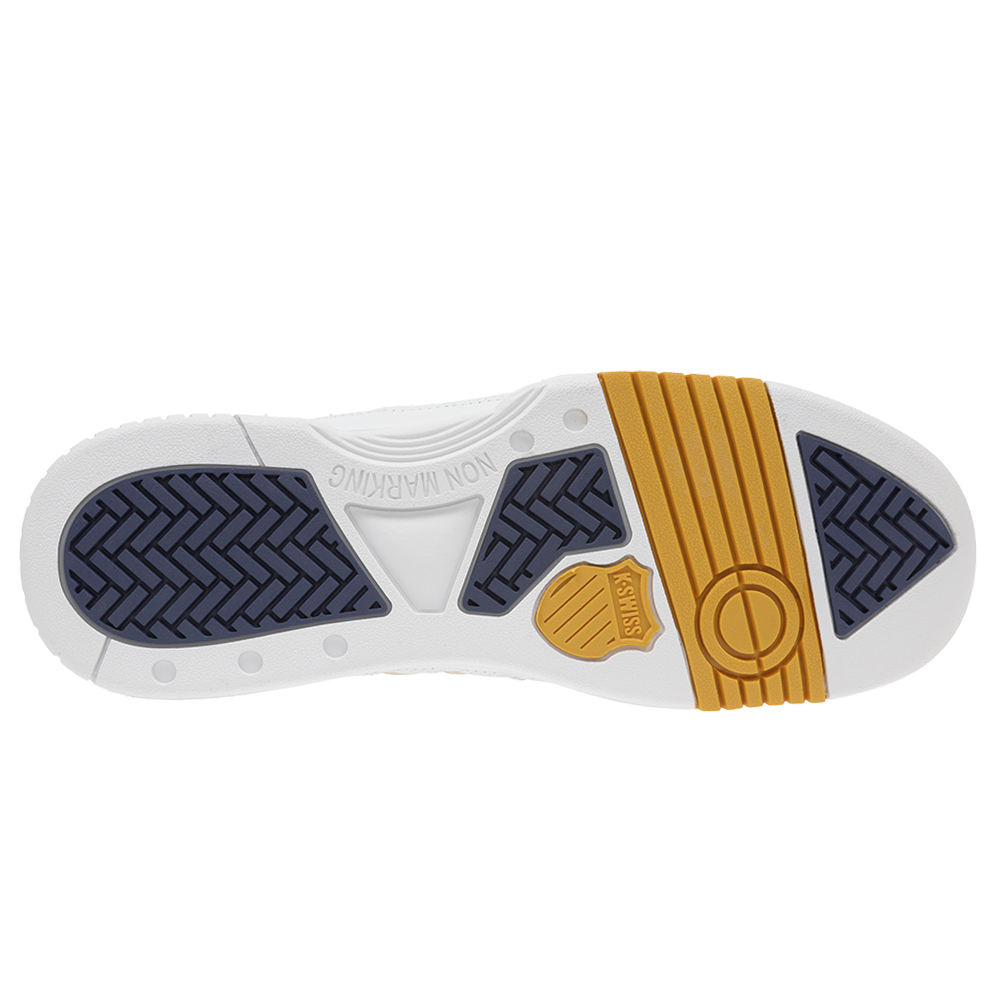 Foto 5 pulgar | Tenis K-swiss G-staad Gold Para Hombre Color Blanco / Amarillo