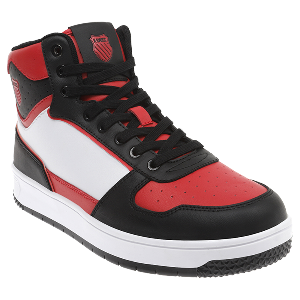 Foto 1 | Tenis K-swiss Stadium Para Hombre Color Negro / Rojo
