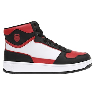Foto 2 | Tenis K-swiss Stadium Para Hombre Color Negro / Rojo