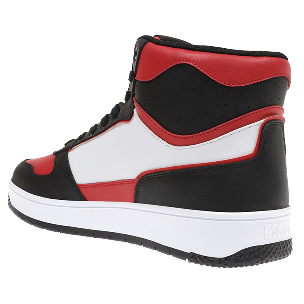 Foto 4 pulgar | Tenis K-swiss Stadium Para Hombre Color Negro / Rojo