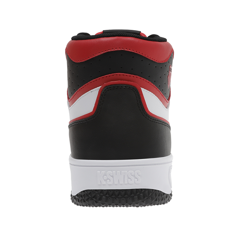 Foto 8 pulgar | Tenis K-swiss Stadium Para Hombre Color Negro / Rojo