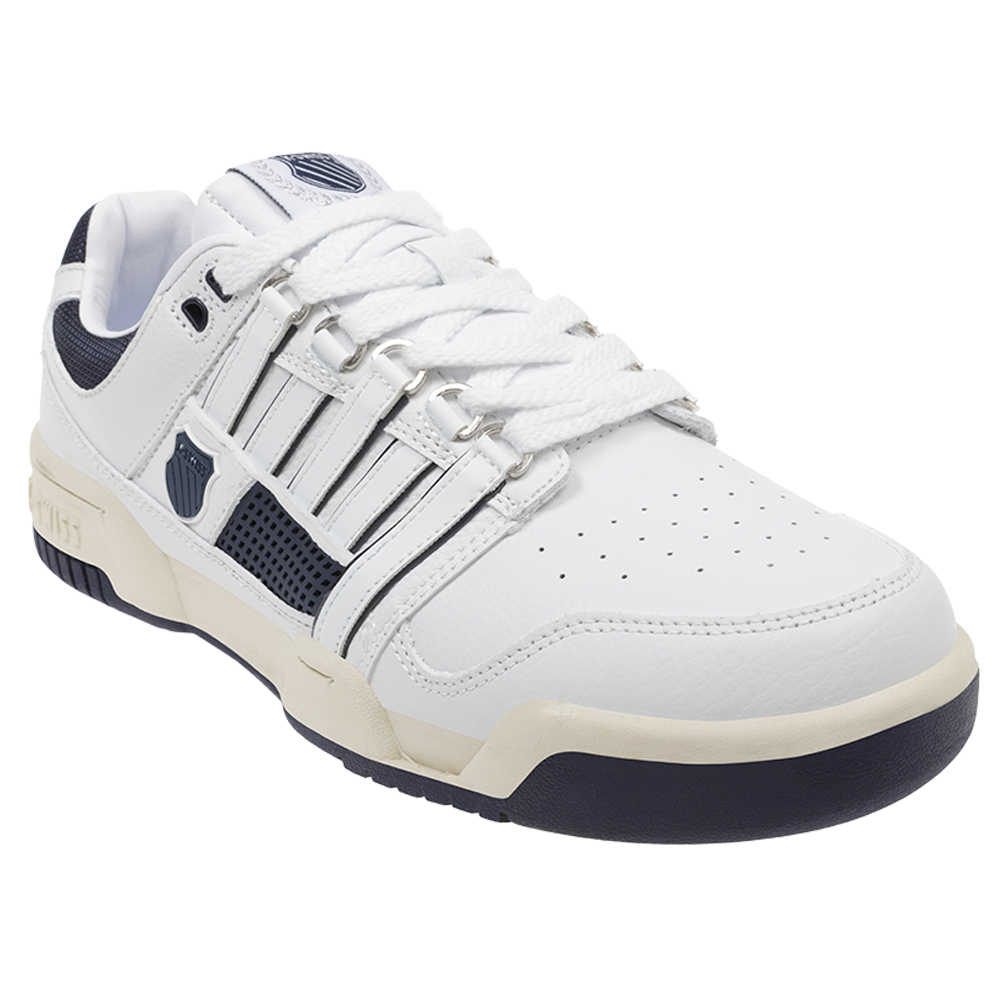 Foto 2 pulgar | Tenis K-swiss G-staad Gold Para Hombre Color Blanco / Azul