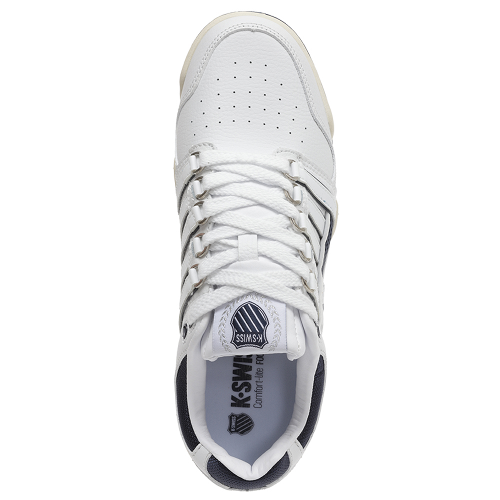 Foto 6 pulgar | Tenis K-swiss G-staad Gold Para Hombre Color Blanco / Azul