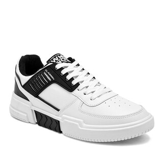 Foto 1 | Tenis Urbanos Clasben Blanco con Negro para Hombre