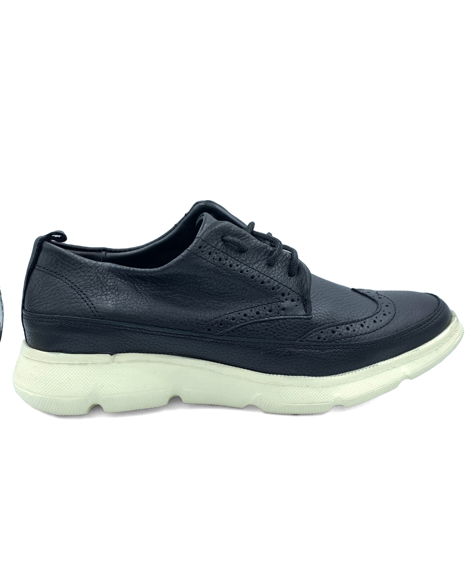 Tenis Casuales Comboni 8602 Color Negro Raimbow