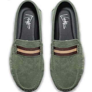 Foto 4 | Mocasines Formales De Gamuza Zapatos De Vestir Elegante