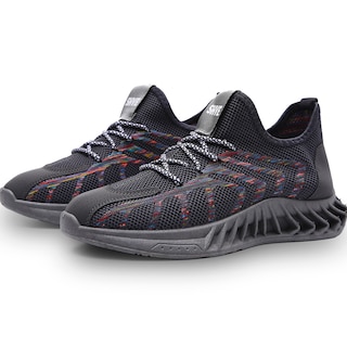 Foto 1 | Tenis Shendy Vendy Gris Oscuro para Hombre