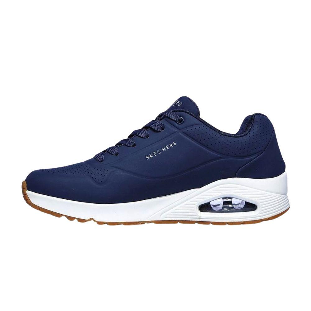Foto 1 | Tenis Skechers Uno Navy Azul Marino para Hombre