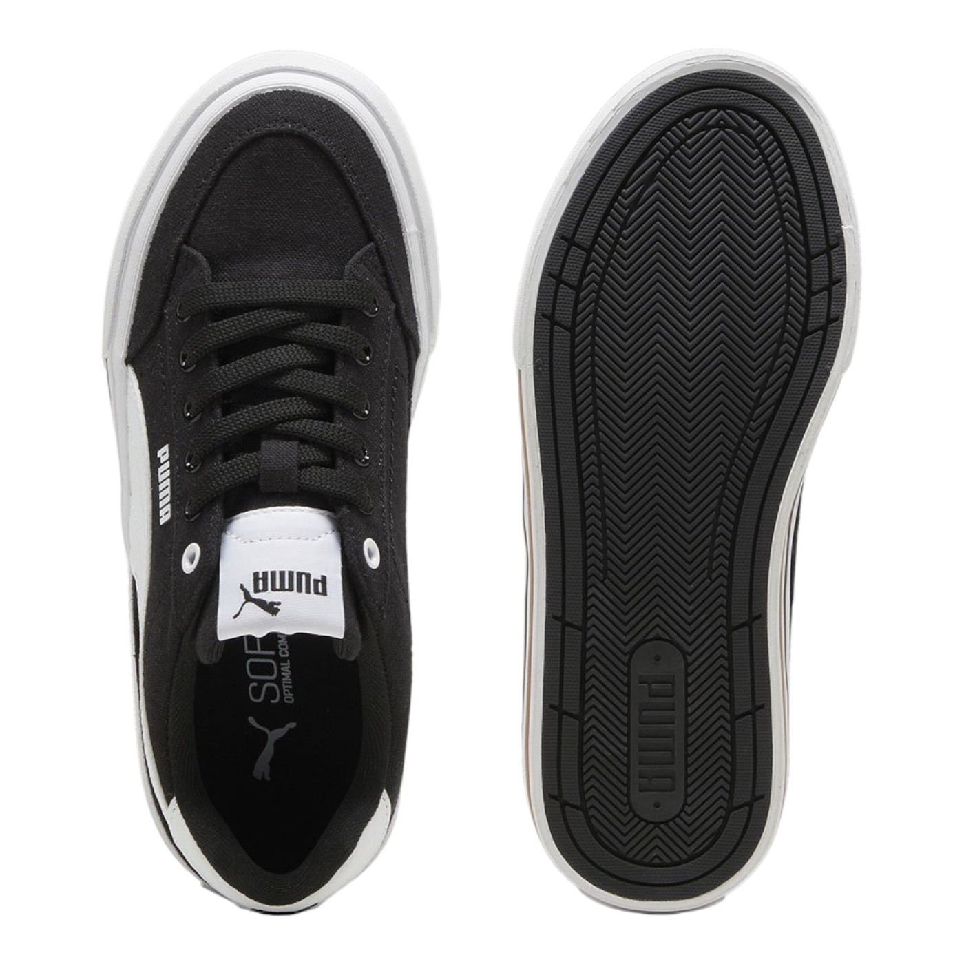 Foto 4 pulgar | Tenis Puma Court Classifc Vulc Fs Negros Unisex